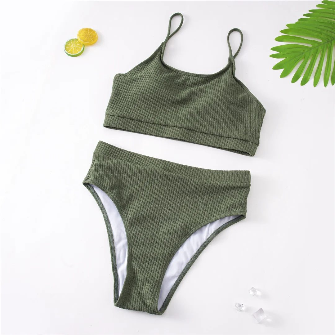 0XL - 4XL, 7 Farben, Bikini, große Größen, Badebekleidung für Damen, zweiteiliges Bikini-Set, Badeanzug, V3774B – Detail 34
