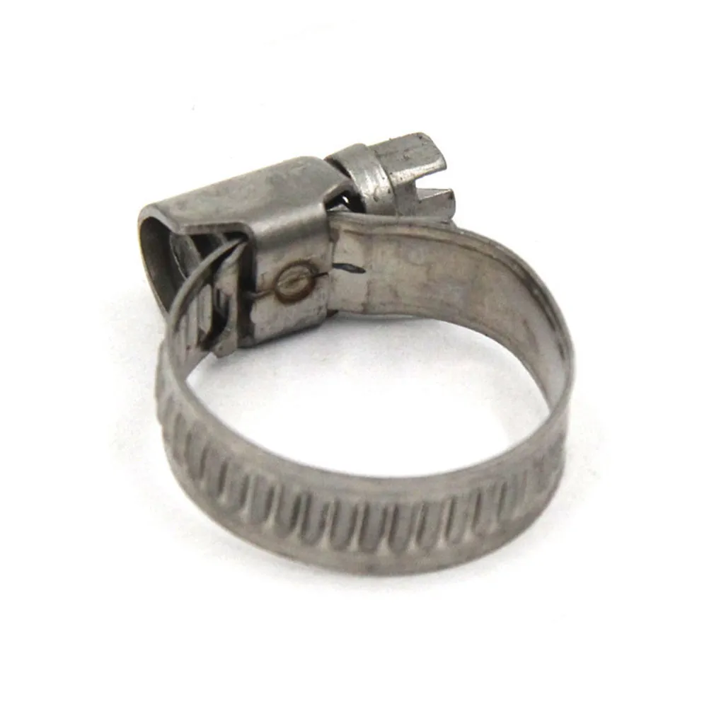 Adjustable Stainless Steel Wire Hose Clamps 2Pcs 40 to 60mm Double Pipe Clips Plumbing Woodworking Fasteners