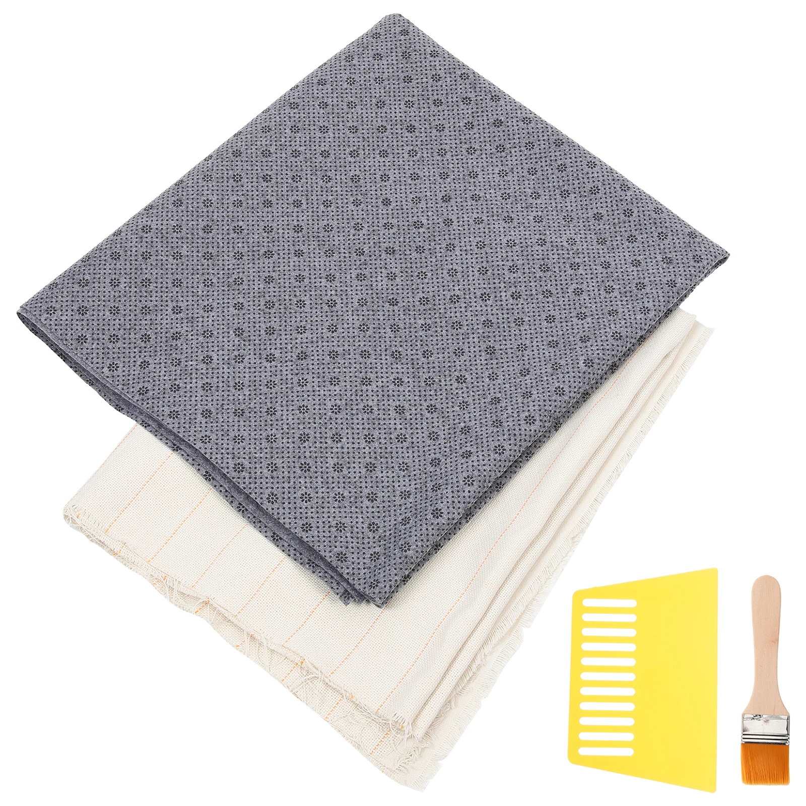 

1Set Tufting Cloth Kit DIY Rug Making Nonslip Backing Fabric Antislip Supplies Rug Tufting Kit Backing Fabric