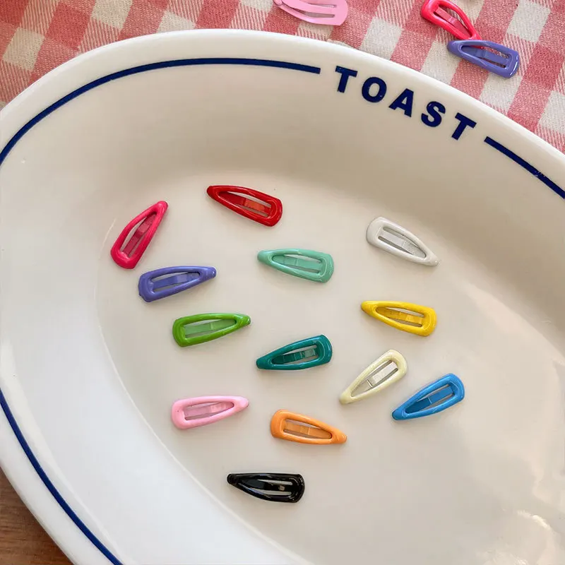 20Pcs 2cm Mini Hair Clips for Dolls Cute Kawaii Doll Hair Accessories DIY Toy Decoration Supplies