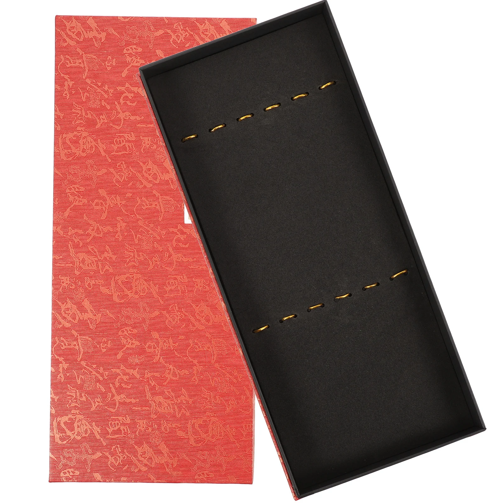 Caixa de armazenamento de caneta de caligrafia, material resistente à prova d'água evita danos, ótimo presente para amigos da família