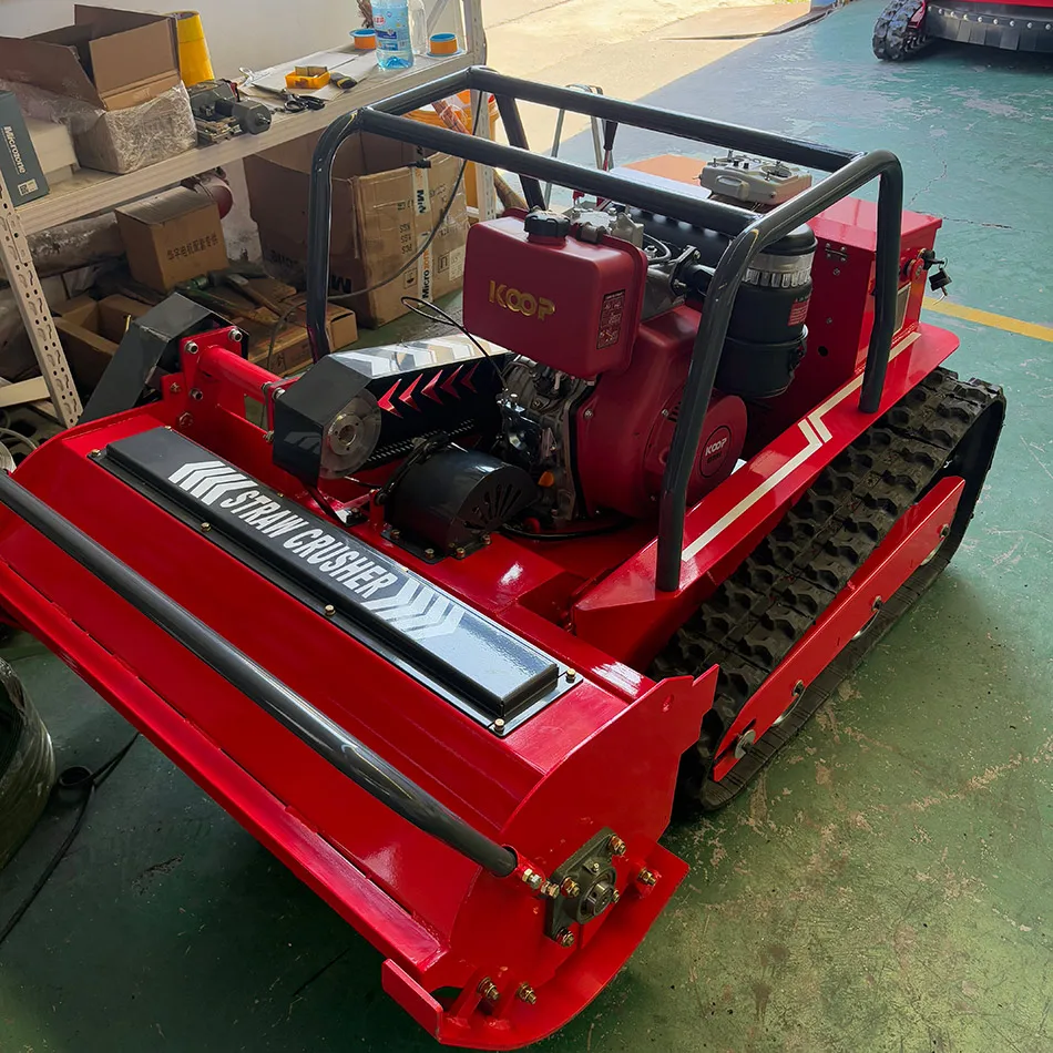 Customized Drum Lawn Mower Cordless Shredder Household Robot 1200mm Operation Panel Simple Lawn Mower Robot