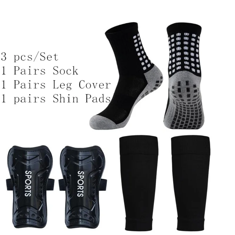 3Pcs/ Set Men Woman Sports Soccer Sock Dispensing Non-slip Football Socks Tennis Socks Baseball Sock Leg Guards Leg Sock 2025new