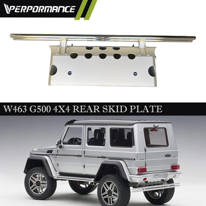 G Class W463 Rear Skid Plate For G500 4x4 Rear Bumper Guard G-Wagon G500 4X4 G550 4X4 2 Rear Bumper Guard Plate