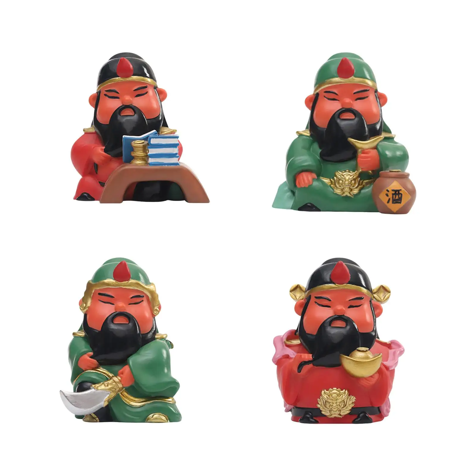 Incincen Tunnel Holder Chinese Immortal Statue for Coil Sticks Home Fragrance for Spring Festival