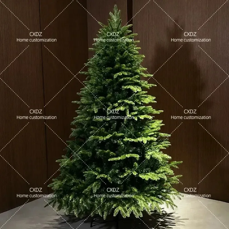 Christmas tree floor pendulum christmas tree ornament floor Christmas ornament pe encryption bare tree with light
