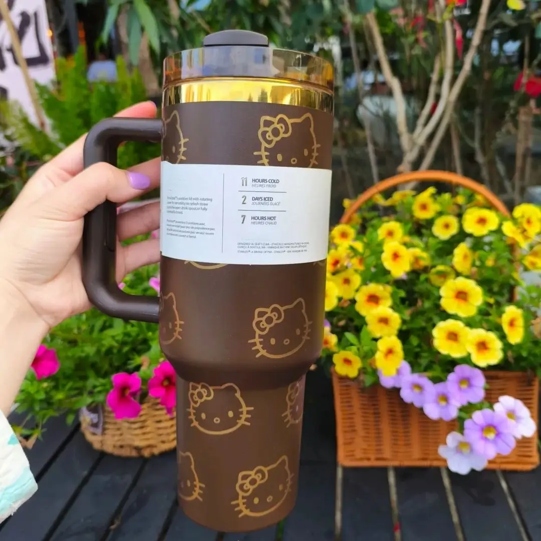 Botella de agua Original desde 1913 de 40 Oz, taza aislante al vacío de acero inoxidable 304, taza de viaje para coche, taza térmica de café caliente