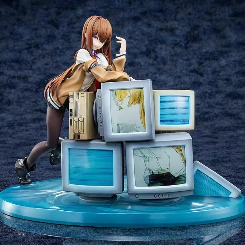 

KDcolle Original:Steins;Gate 0 Makise Kurisu 21cm PVC Action Figure Anime Figure Model Toys Figure Collection Doll Gift