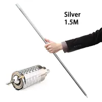 Outdoor EDC Metal Magic Telescopic Stick Hollow Adjustable Stick Rod Martial Arts Magic Pocket Car Steel Wand Elastic Stick