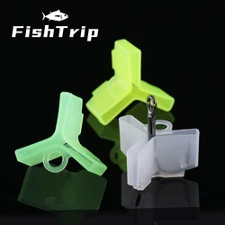 FishTrip Fishing Hook Cover/Bonnet Treble Hook Covers Triple Hook Protector Guard Hook Safety Cap Protector