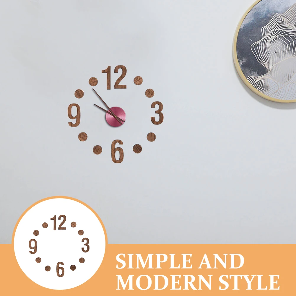 

DIY Digital Replacement Wooden Numbers 12 Inch Making Parts Circle Clock Numerals Repairing Clock Parts