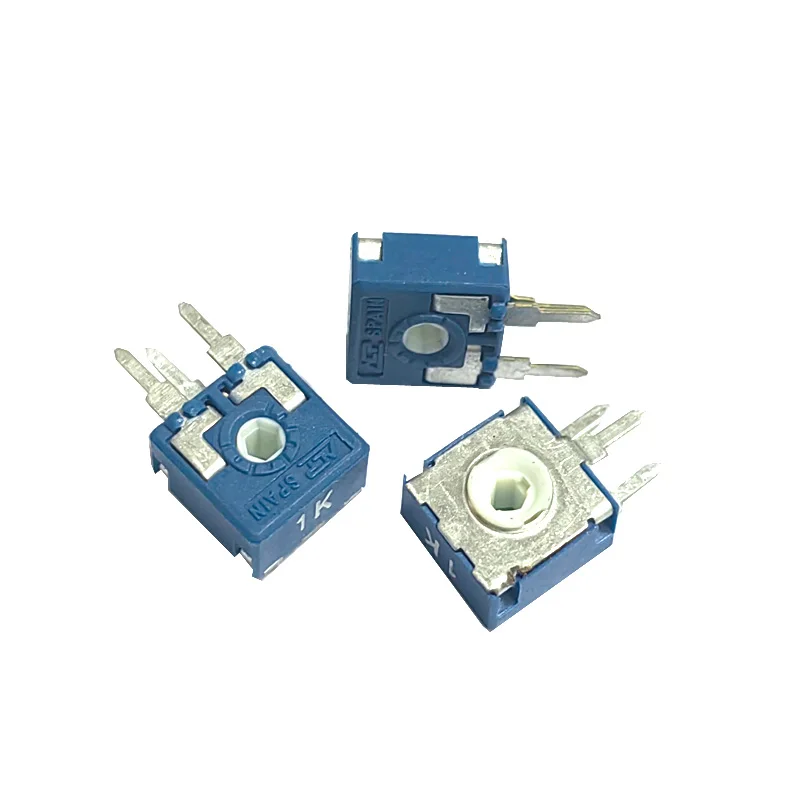 10PCS CA9 Imported Spanish PIHER trimmer potentiometer PT10-1K horizontal adjustable Vertical Side of the Elliptic Hole