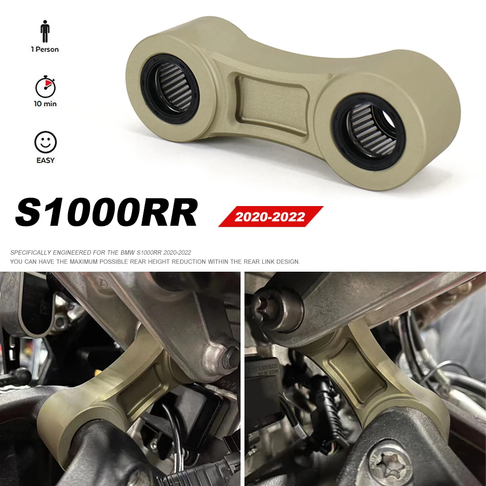 

Body Lowered Lowering Seat Link Kit Motorcycle Accessories Lowering Links Kit 20-25MM For BMW S1000RR S1000 RR S 1000 RR 2023