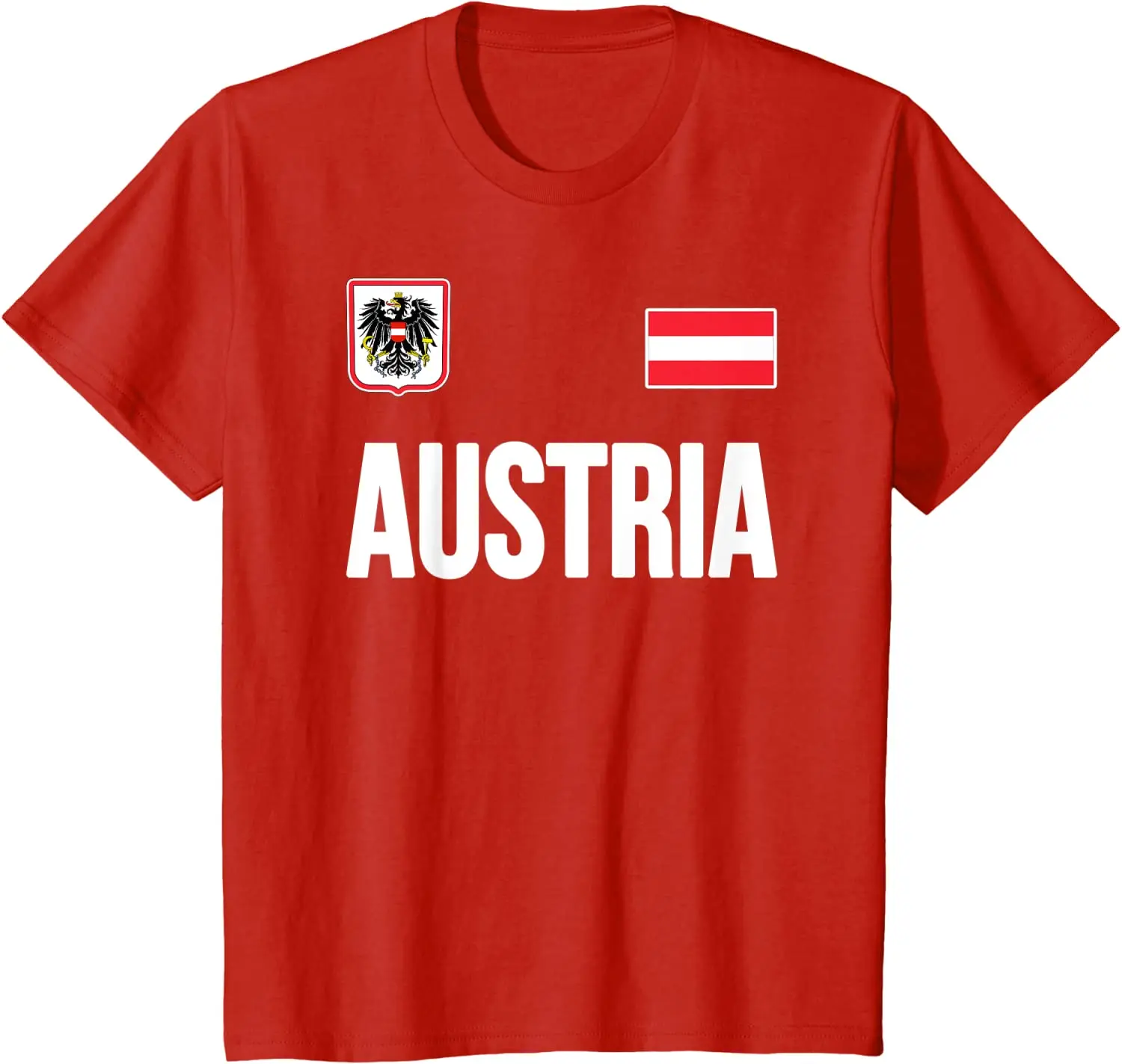 Austria T-shirt Austrian Flag Osterreich Souvenir Gift T-Shirt. Summer Cotton O-Neck Short Sleeve Mens T Shirt New S-3XL