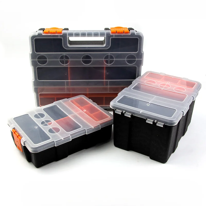 Nut and Bolt Organizer Compartment Screw Organizer Small Part Storage Container Detachable Plastic Tool Organizer Set