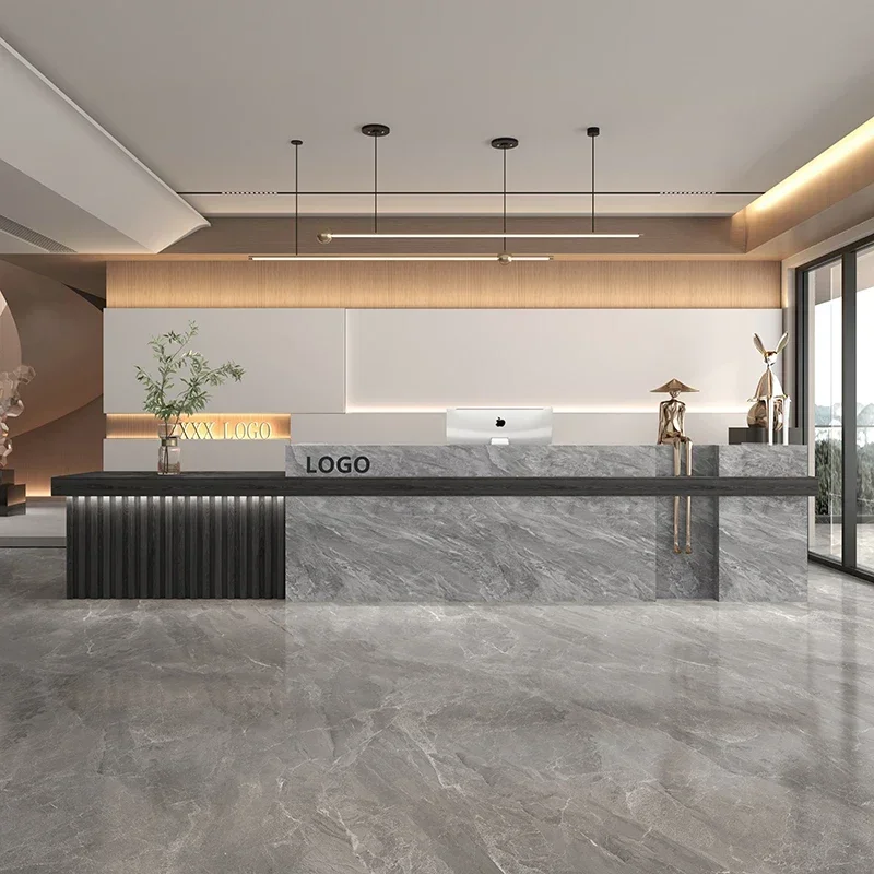 Cabinet Information Reception Desk Register Lectern Podium Reception Desk Accessories Church Pulpit Recepcion Luxury Furniture
