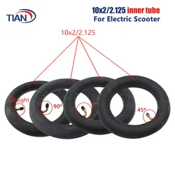 10inch 10x2/2.125 Inner Tube 10x2 Inner Camera 10x2.125 Inner Tire  for Electric Scooter Balance Car Accessories