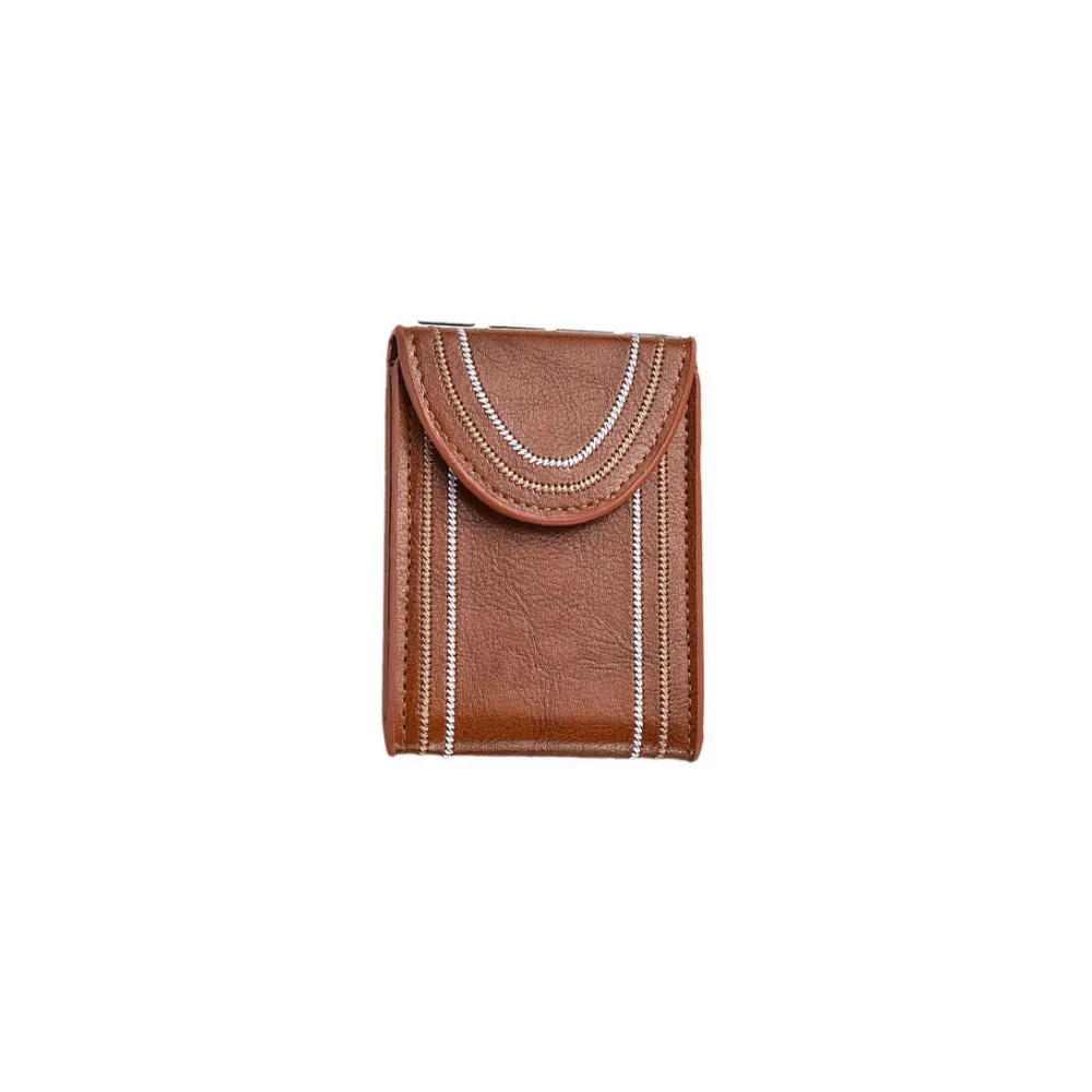 

Fashion Solid Color Men Card Holder Multi-functional Foldable Men Wallet License Card Clip Multi-slot Credit Card Bag Male