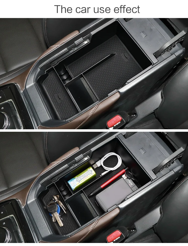Smabee for Mazda CX-30 CX30 2020 -2026 with Wireless Charging Console Armrest Storage Box Tray Organizer Accessories Tidying