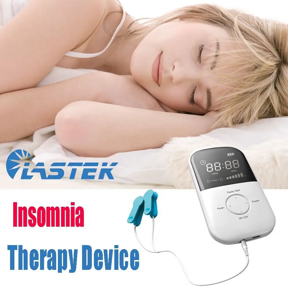 LASTEK Insomnia Headache CES Therapy Device Sleeplessness Anxiety Depression Migraine Pain Relief