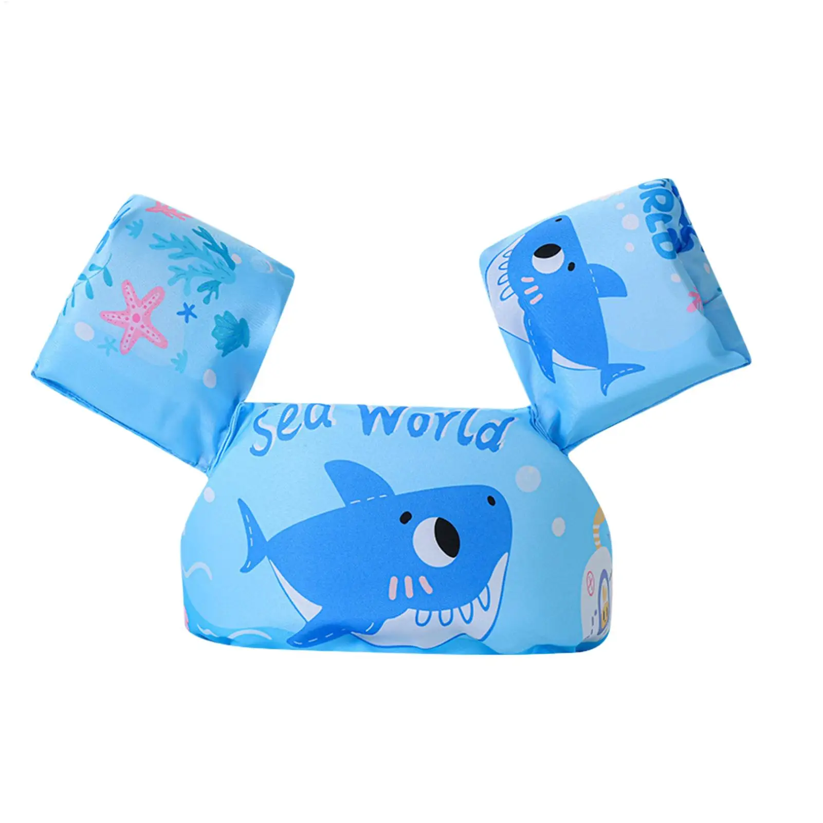 

Спасательный жилет с регулируемой фиксацией и плавательными рукавами для плавания, купания, отдыха на пляже, в озере, реке, аквапарке, для мальчиков