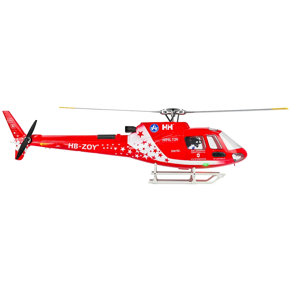 FLYWING RC Helicopter AS-350 Scale 470 Class Plane ACE Flight Controller with M10 GPS Auto RTH 23Min Flight Brushless Helcopter
