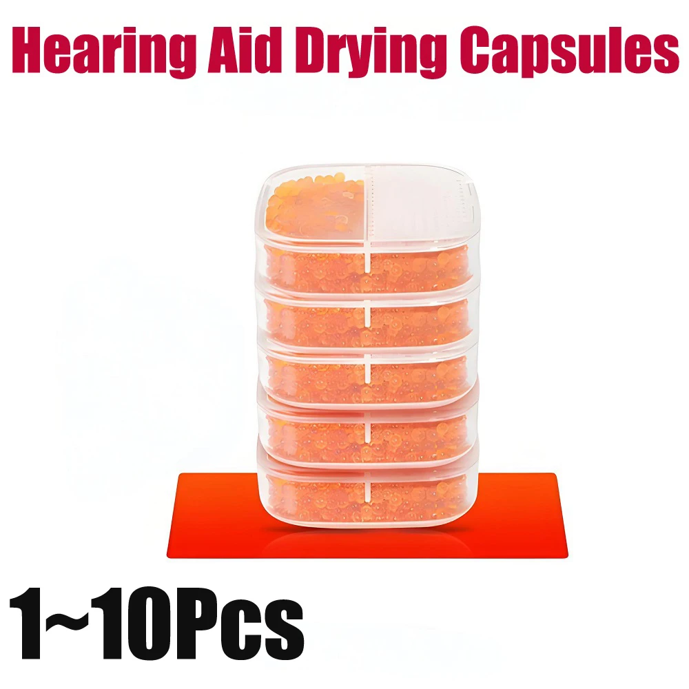 

1/2/3/5/10 шт. капсулы для сушки слухового аппарата, осушитель, осушитель, сушильный поддон для BTE