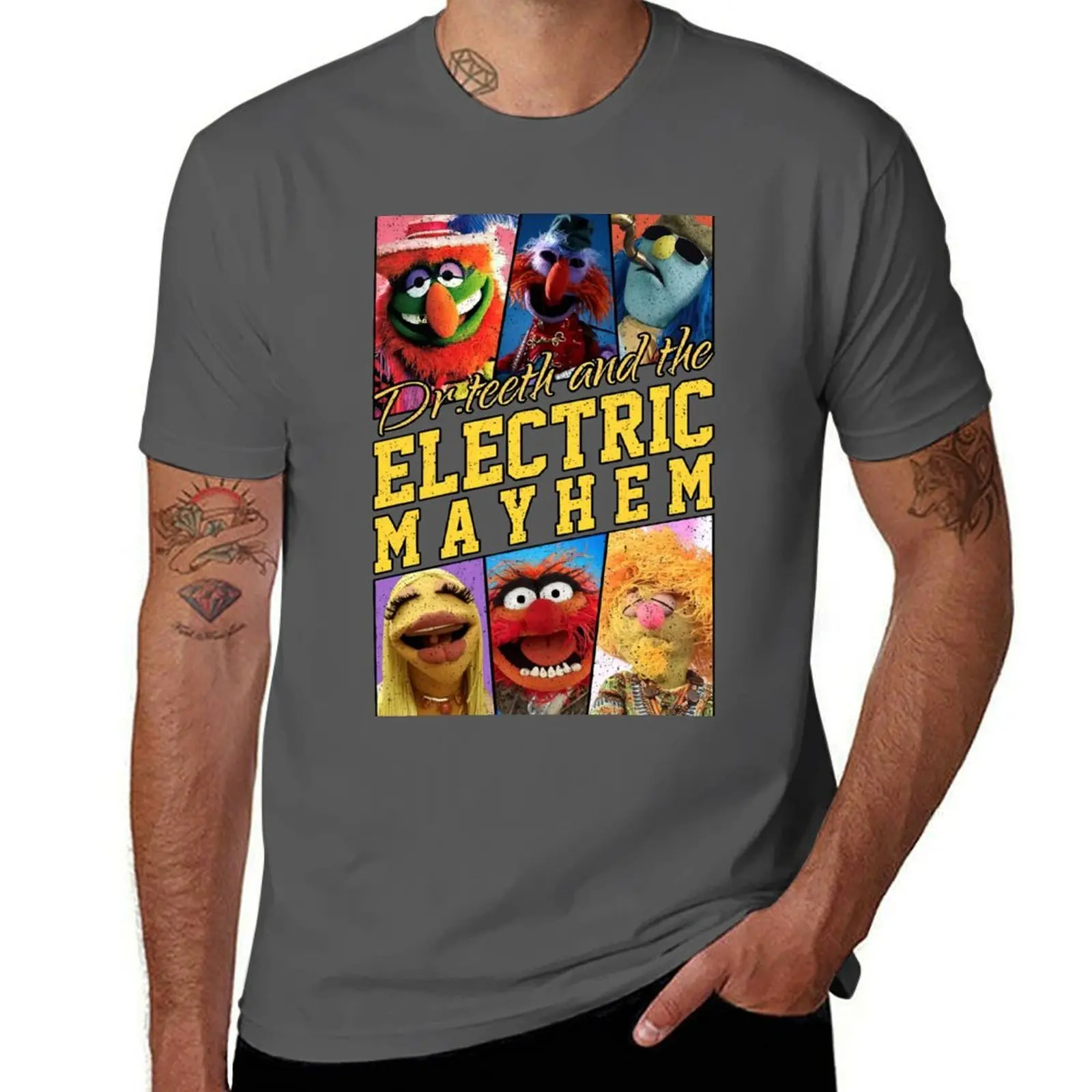 

The Electric Mayhem T-Shirt Work Casual Loose Fit T-Shirt