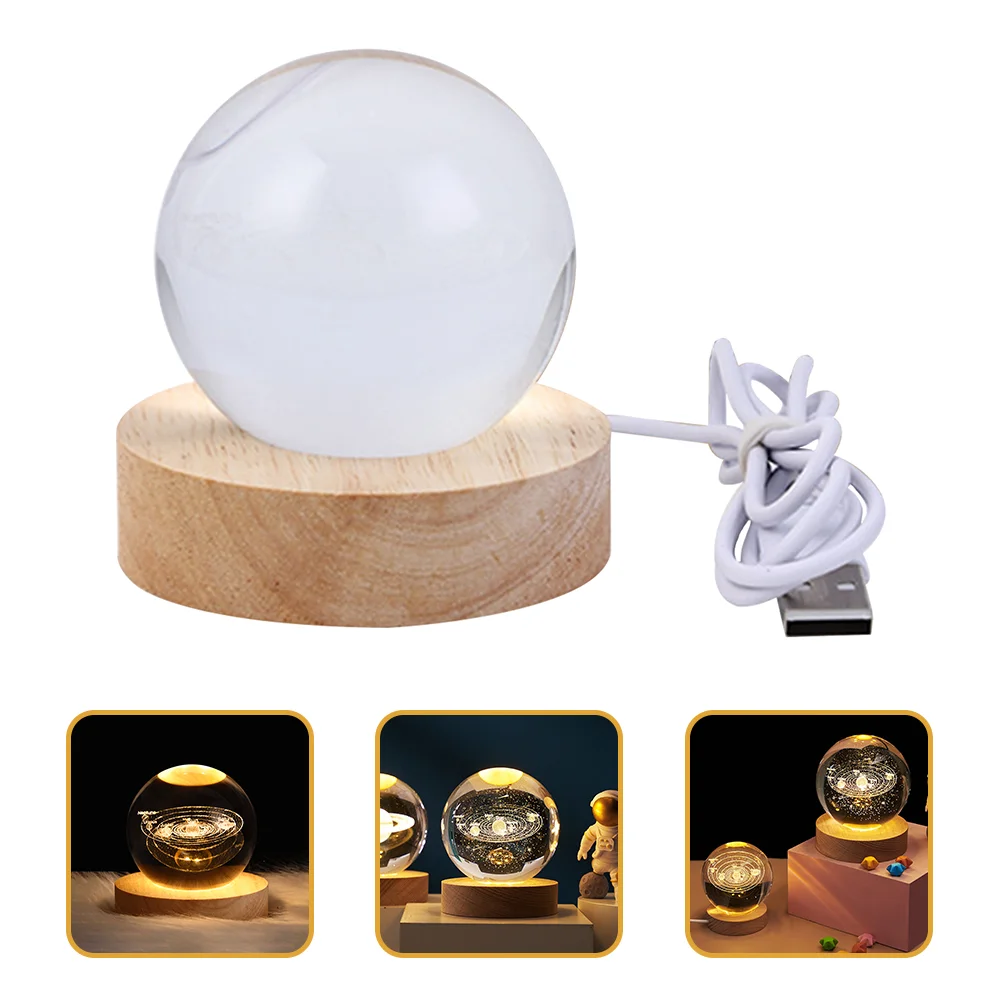 

Ambient Light Lamp Child Dimmable Night Moon Lights for Kids Crystal Projector