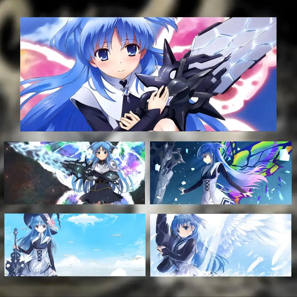 Sad Beautiful Anime S-SukaSuka Mouse Pad Large Thick Desk Pad Stitched Edges Gaming Mouse Mat for PC