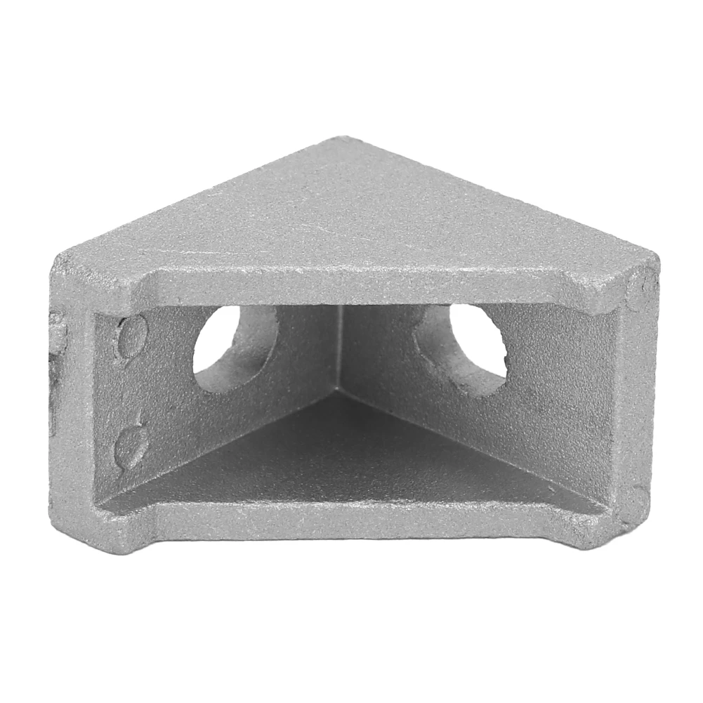 50Pcs Aluminum Corner Bracket 2 Holes Right Angle L Type for 2028 Aluminum Profile