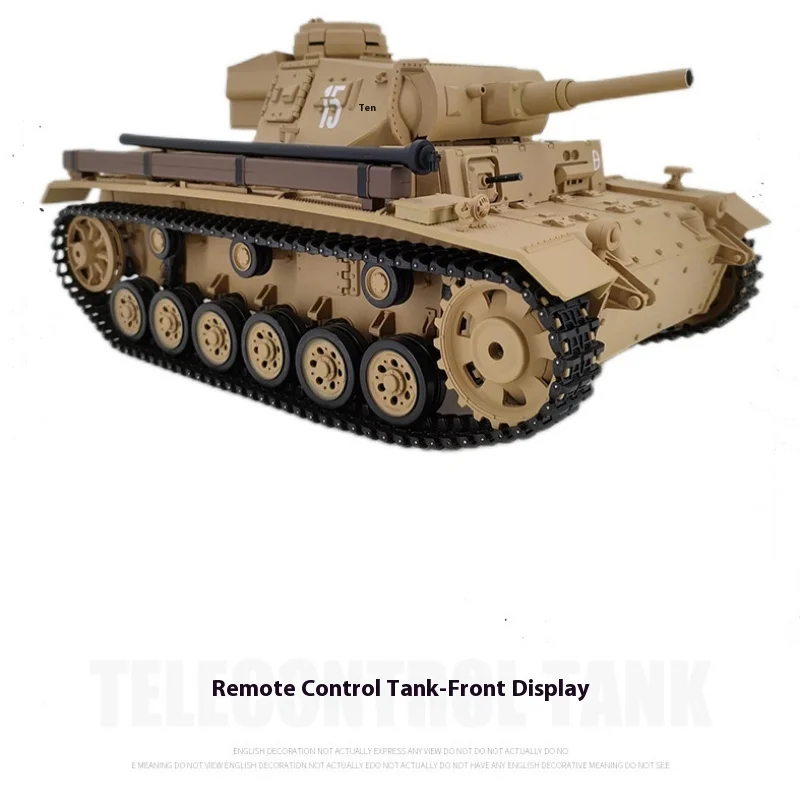 Rc Car Tank Multi-function Competitive Battle Tank Car 1:16 Simulation Large Simulation Tank Toy Model Boy's Birthday Gift