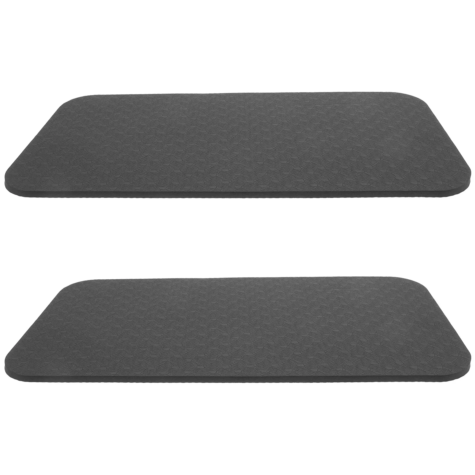 2Pcs Thickened Non-Slip Sewing Machine Foot Pedal Mat for Noise Reduction Vibration Dampening Fitness Equipment Craft Mat Anti