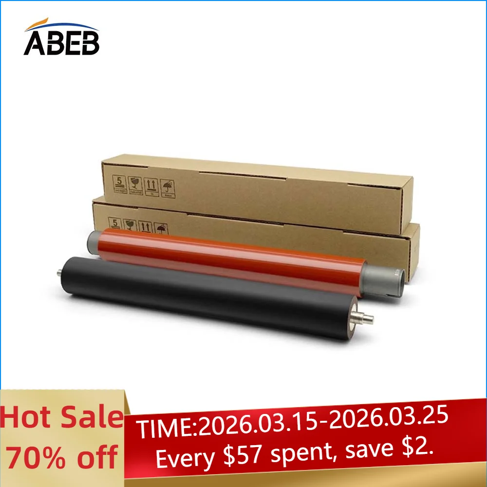 

1set Upper Fuser Roller+Lower Fuser Roller For Sharp MX754 MX654 6508 7508 7581 6581 High Quality Fuser Kit