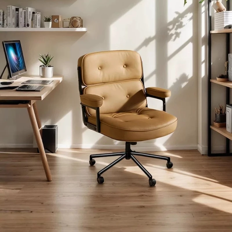 

Rolling Armchair Computer Luxury Office Chair Ergonomic Living Room Accent Office Chair Recliner Lazy Muebles Home Furniture
