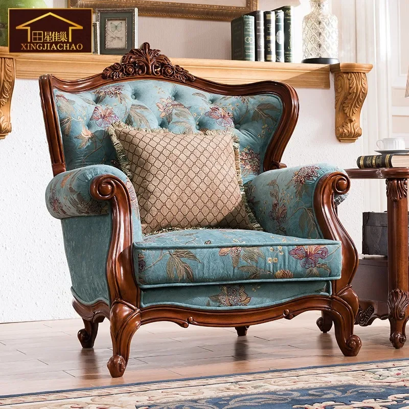 High Back Wood Sofa Unique Designer Square Small Nordic Chaise Sofa Couches European Muebles Para Salas Modernos Home Furniture