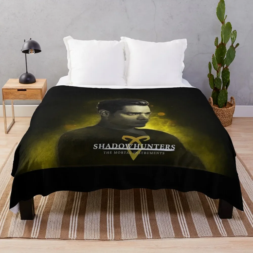 

Jace Herondale Epic Throw Blanket Bed Soft Big funny gift Soft Plush Plaid Bed covers Blankets