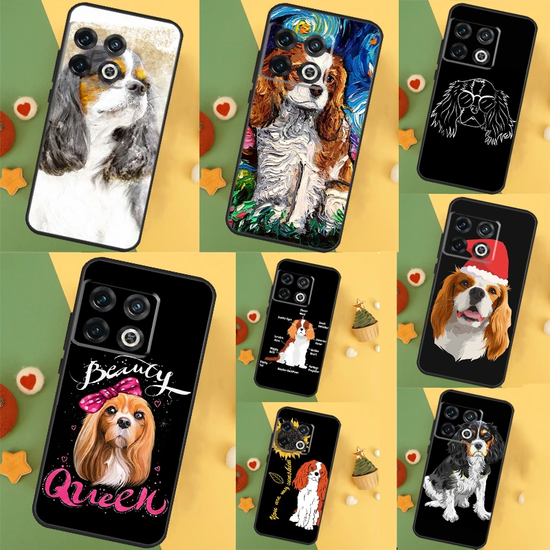 Cavalier King Charles Spaniel Dog Case For OnePlus 12R 10T 10R 9R 8T 12 11 9 10 Pro Nord CE 3 Lite 2 2T CE4 N10 N20 N30 Cover