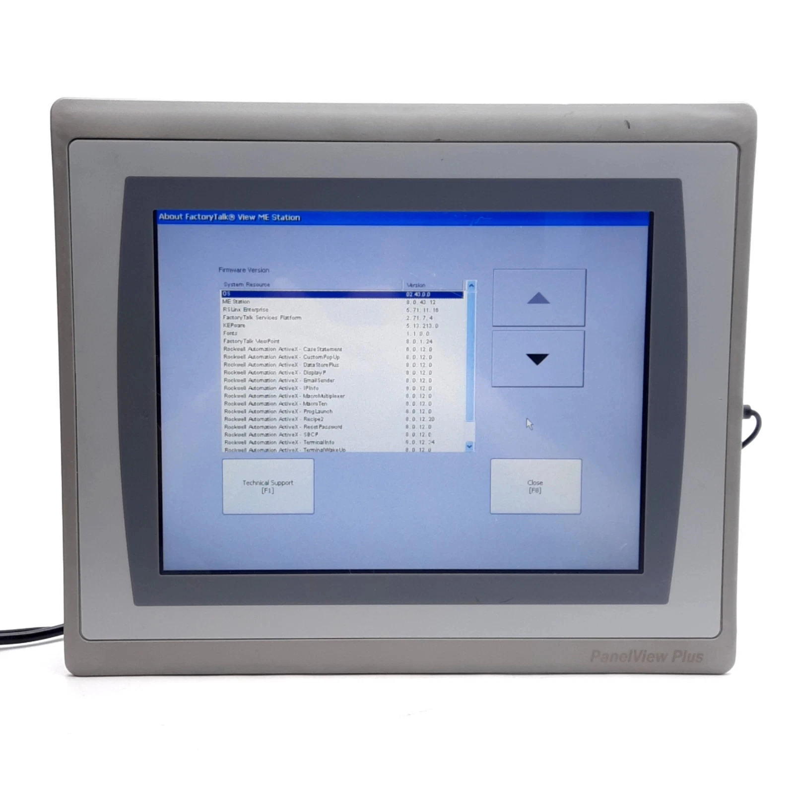 

Используется для промышленного сенсорного экрана Allen-Bradley 2711P-T10C21D8S PanelView Plus Terminal