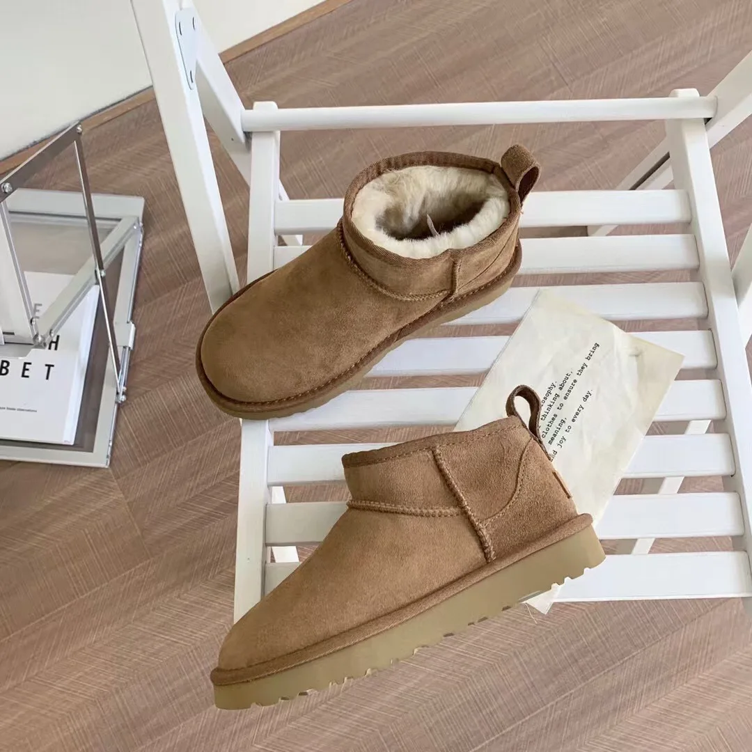 Classic Ankle Boots Toddler Tasman Slippers Tazz Boots Chestnut Fur Slides Sheepskin Shearling Classic Ultra Mini Winter Boot