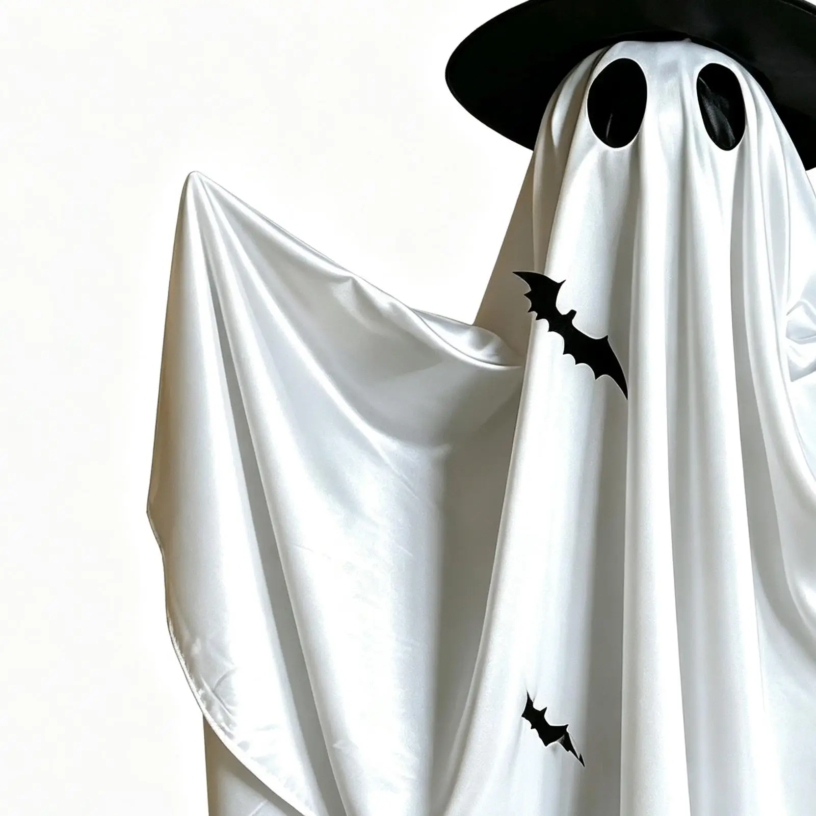 Halloween Ghost Decor 59in Spooky Standing Decoration LED Trick Or Treat Ghosts Decor For Outdoor Front Porch Garden Home Patio