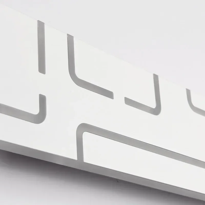 

LED Mirror Front Light, Acrylic Bathroom Sconce, Waterproof Wall Lamp with Warm/Cool White Light, Home Bathroom Lighting Fixture