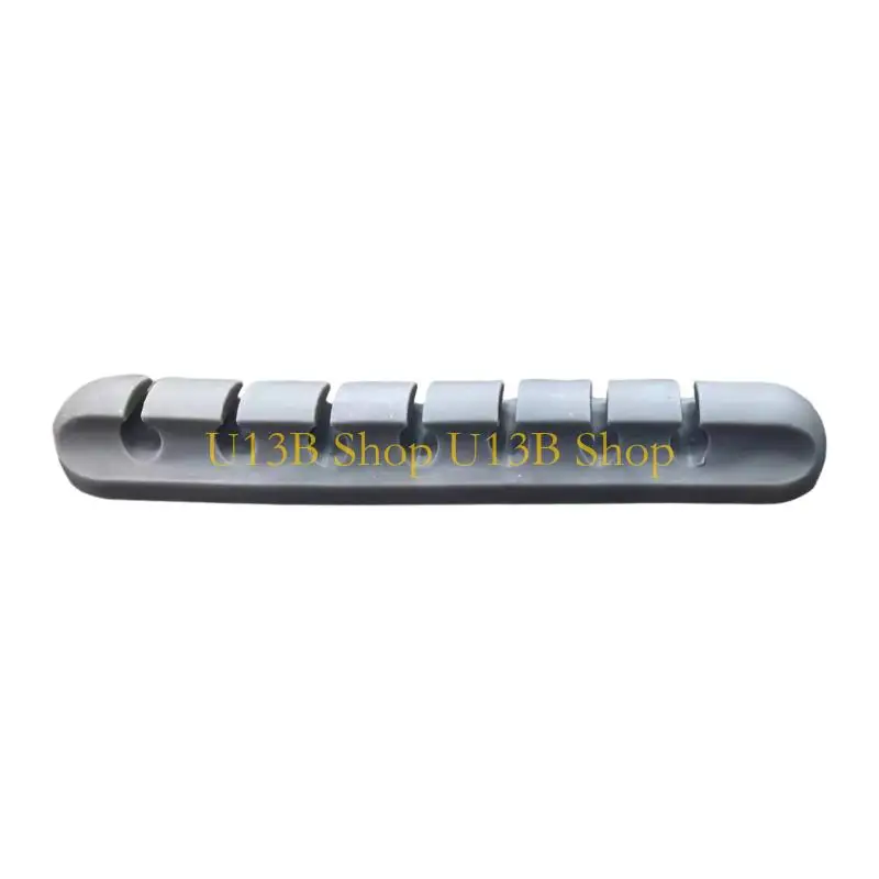 U13B Strong Adhesive Cord Clamps For Electronics Cables Recyclable Elastomer Wire Management Solution Denial Damage Installation