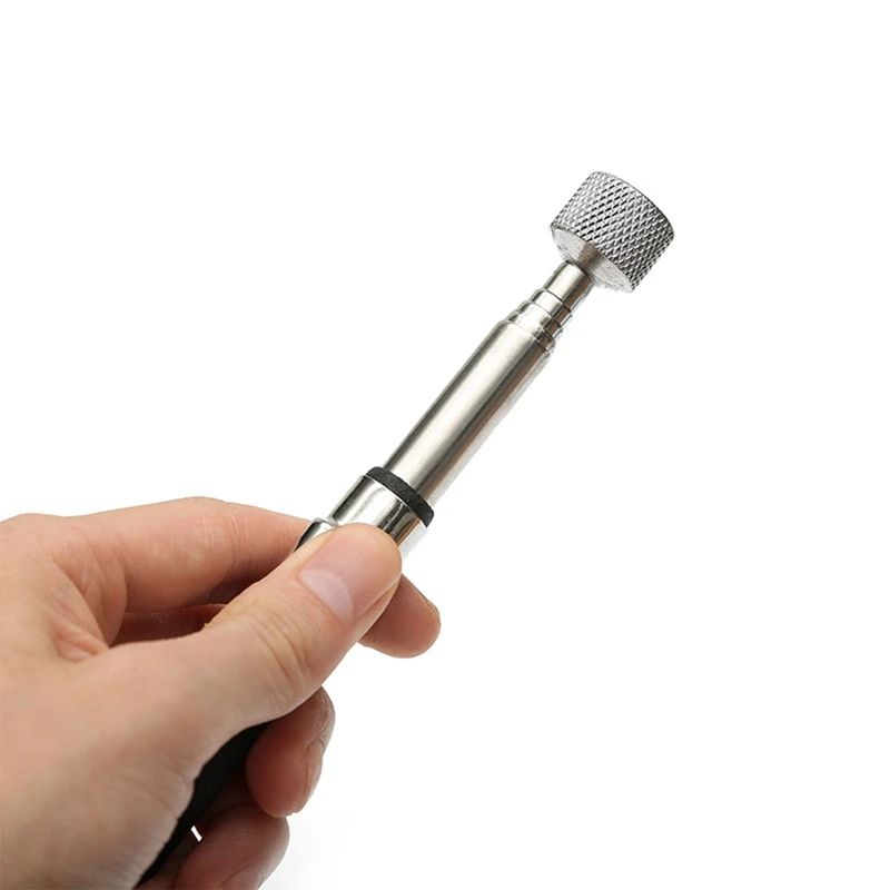 Mini Portable Telescopic Magnetic Pen Powerful Adjustable Magnet Pickup Rod Stick Hand Tool for Picking Up Screws Nut Bolt 1Pcs