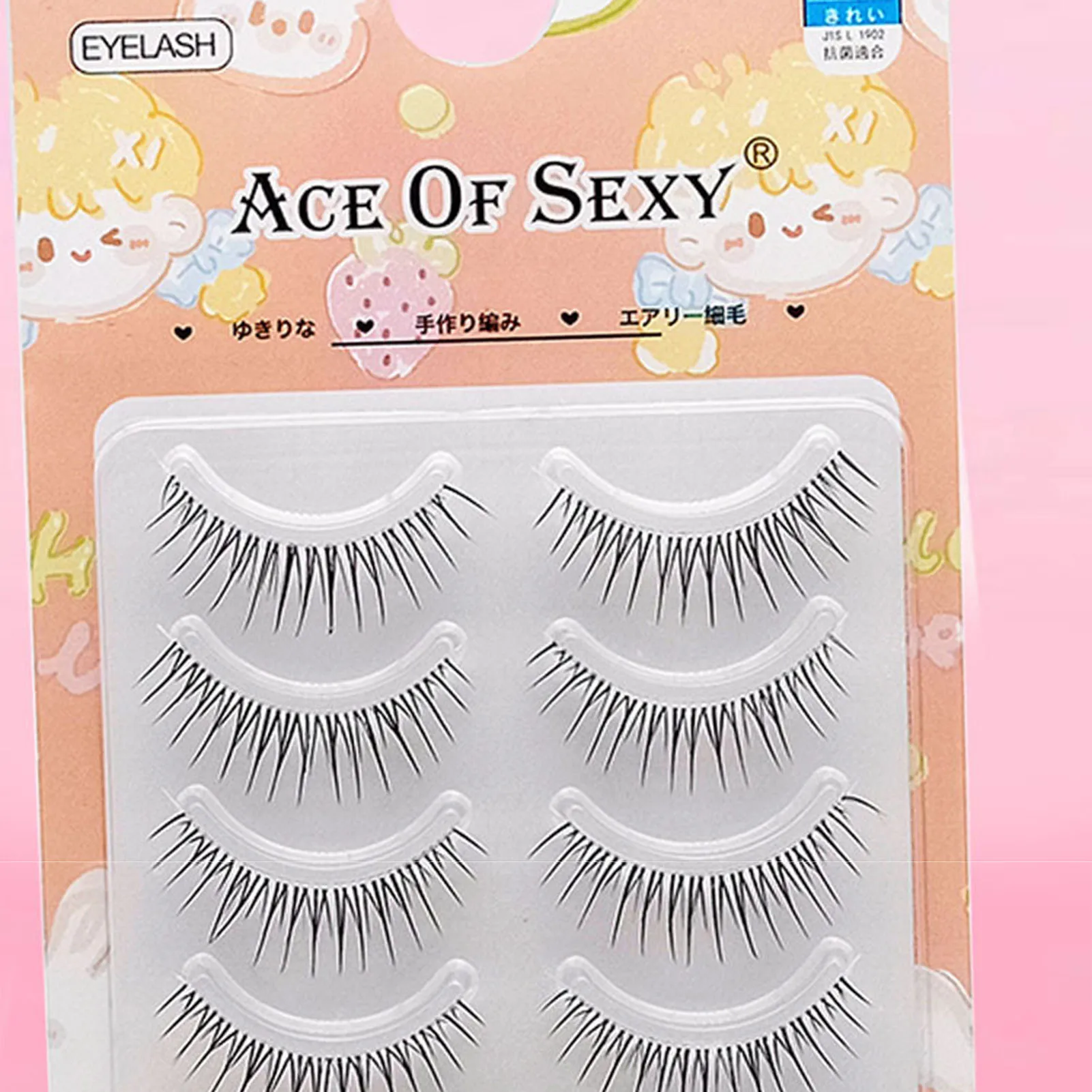 Pestañas postizas de estilo Natural, tiras completas, pestañas esponjosas y tenues de hadas de girasol, 8-12mm, longitud mixta, curva C, banda transparente