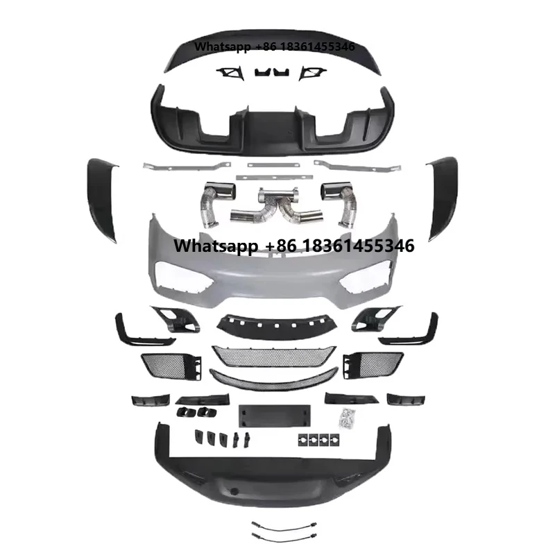 

For Cayman Boxster 718 (GT4 Style) Auto Parts Upgrade Body Kit