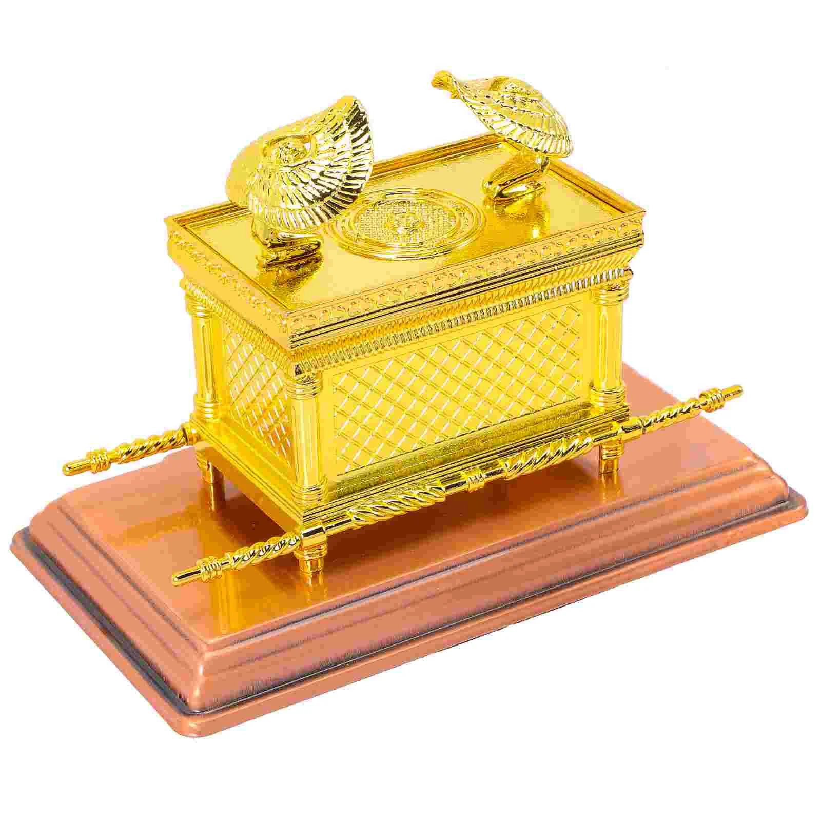 

Ark of Israel Ancient Ornament Craft Goldendoodle Candlestick Religious Ornaments Alloy