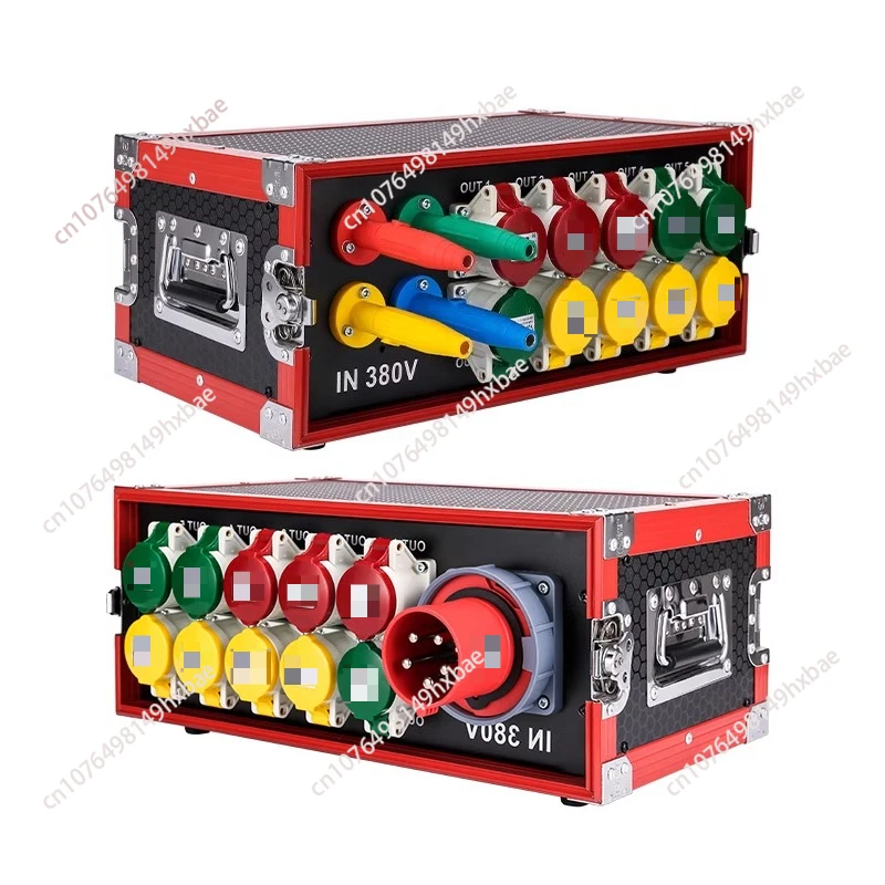 

Stage Lighting, Sound System, LED Large Screen Power Distribution Cabinet, Power Direct Box, 10 Way Power Supply