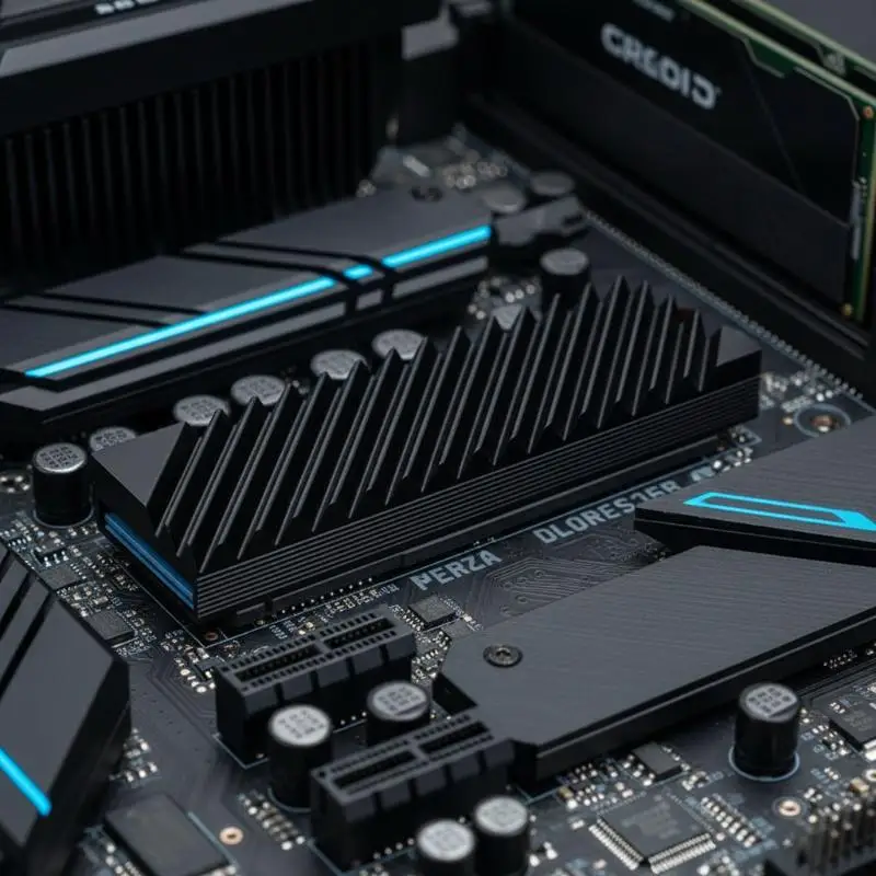 【Y】M.2 SSD Heatsink 2280 NVME NGFF Cooling Aluminum Cooler Radiator with Thermal Silicone Pad for Hard Drive Motherboard Cooling