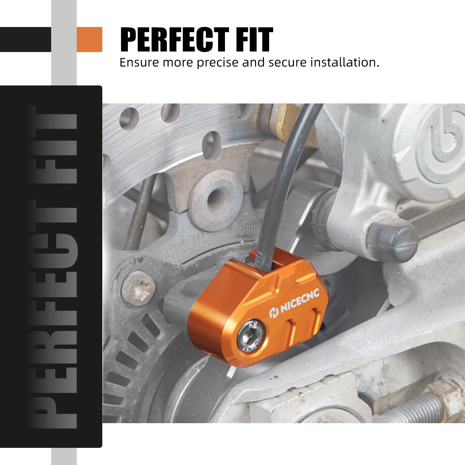 غطاء حماية كابل ABS خلفي للدراجة النارية لـ KTM 690 إندورو R 690 SMC R 2012-2025 2024 Husqvarna 701 إندورو Supermoto 2016-2025